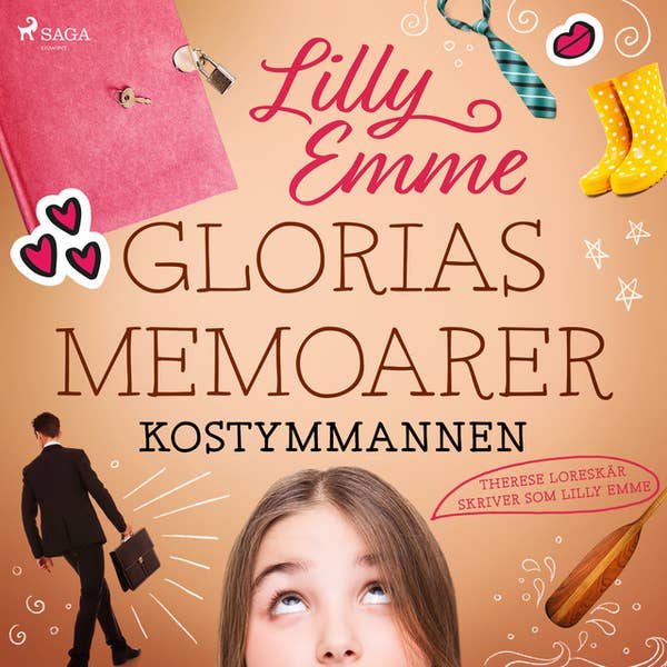 Glorias memoarer: Kostymmannen omslag