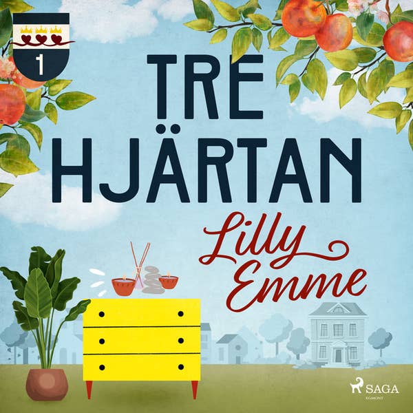 Tre hjärtan omslag